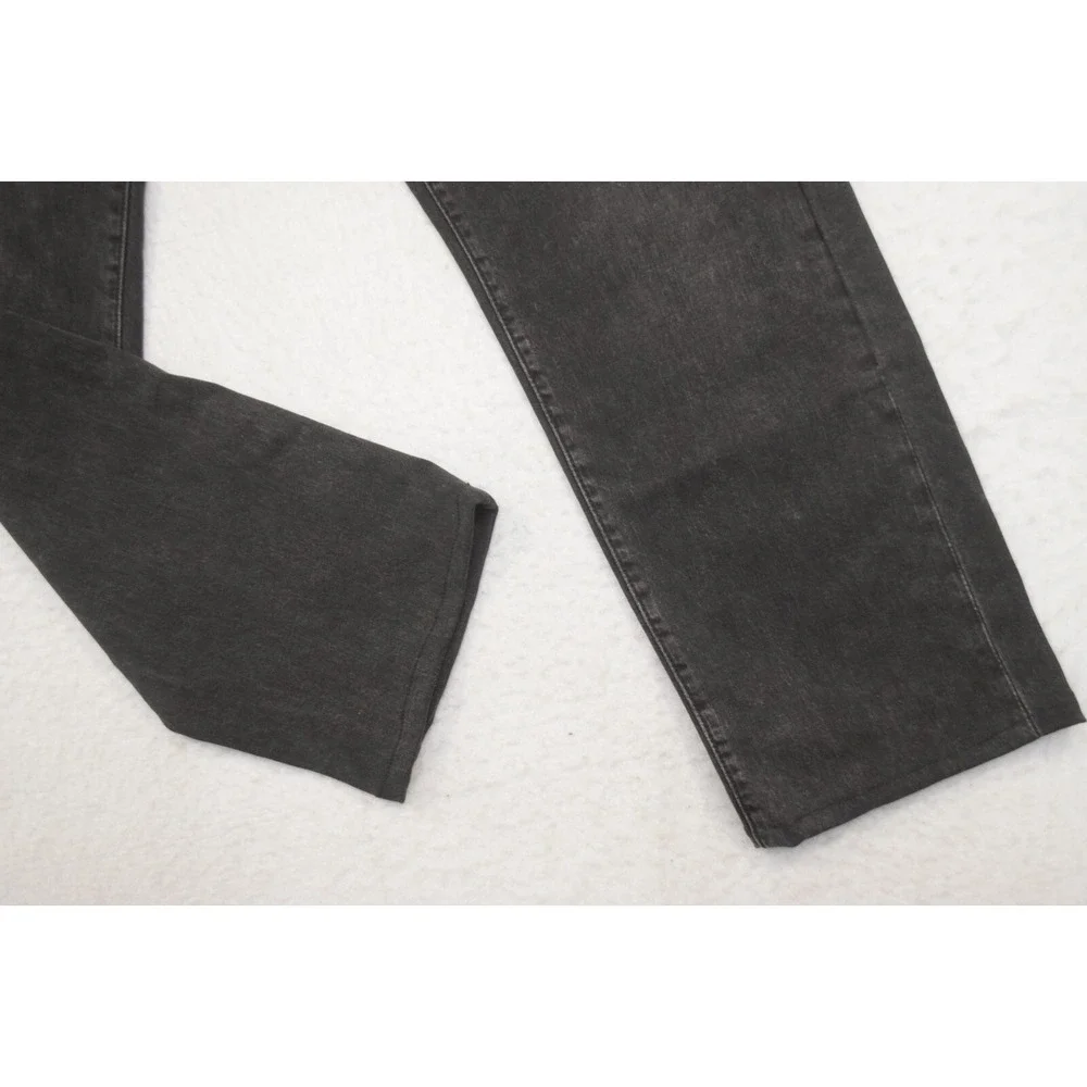 Levi's 505 Regular Fit Straight Leg Stretch Black Denim Jeans Mens Size 36 x 31*
